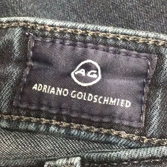 AG Adriano Goldschmied THE MIDDI Mid-Rise Dark Wash Legging - Picture 11 of 15